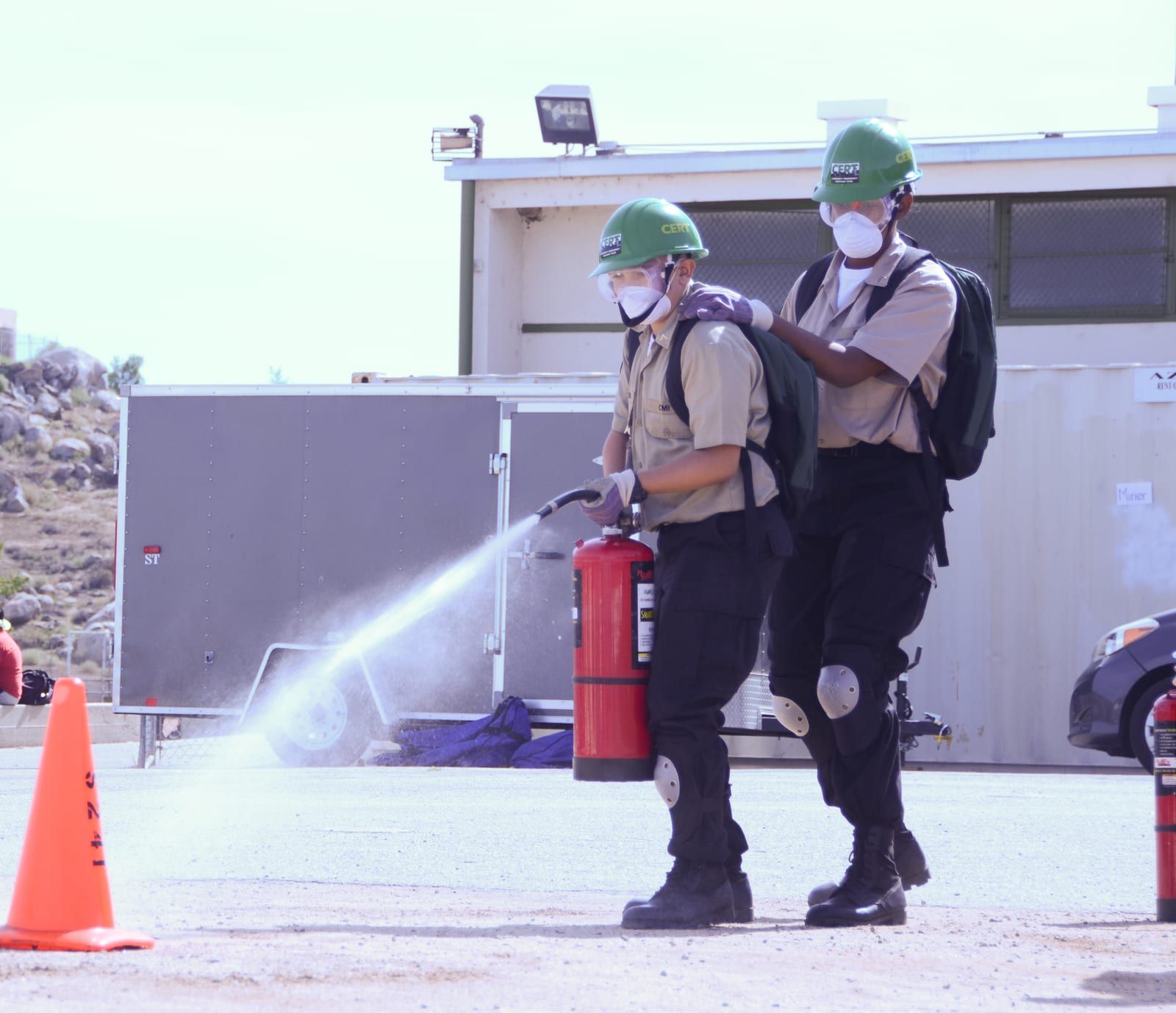 Neighbors working together on community preparedness
